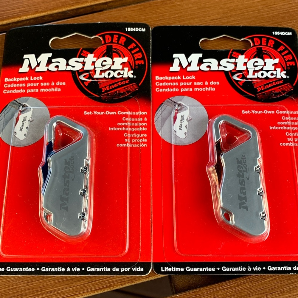 Backpack Locks